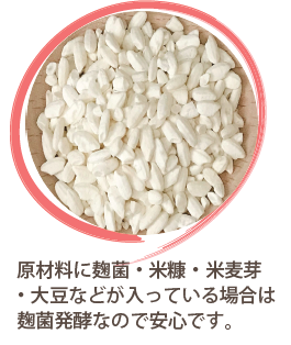 麹菌発酵の粉末加